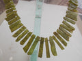 Vessonite Natural Stone Matte Polished Rough Stick Bead 10Inches Strand 30To8MM Long Wholesale Price New Arrival R6