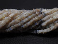 Natural Australian Opal Heishe Disc Beads Smooth Polished 16Inches Strand Wholesale Gemstone Beads for DIY Necklace Jewelry Supplies MS-H1