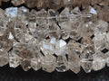 Natural Herkimer Diamond Rough Nugget Beads, 16Inch Strand 10-15MM Approx, Raw Crystal Quartz Wholesale Jewelry Making Supplies RB4