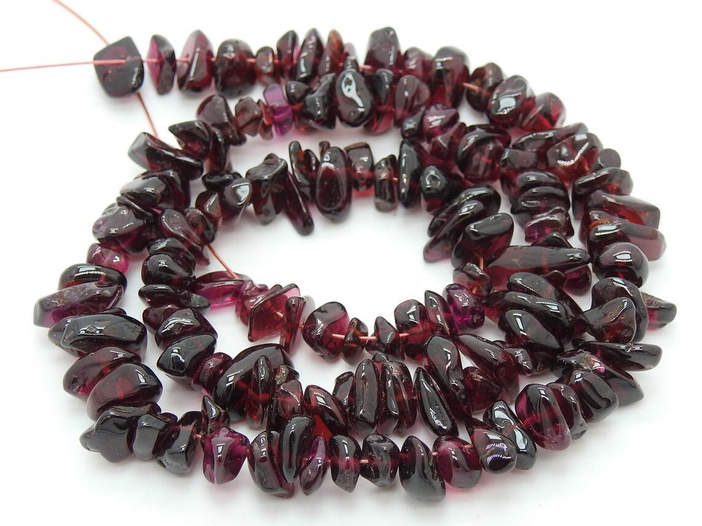 Natural Rough Garnet Beads Chips, Uncut Loose Raw Stone Lot, Wholesaler Craft Jewelry Making Supplies RB3