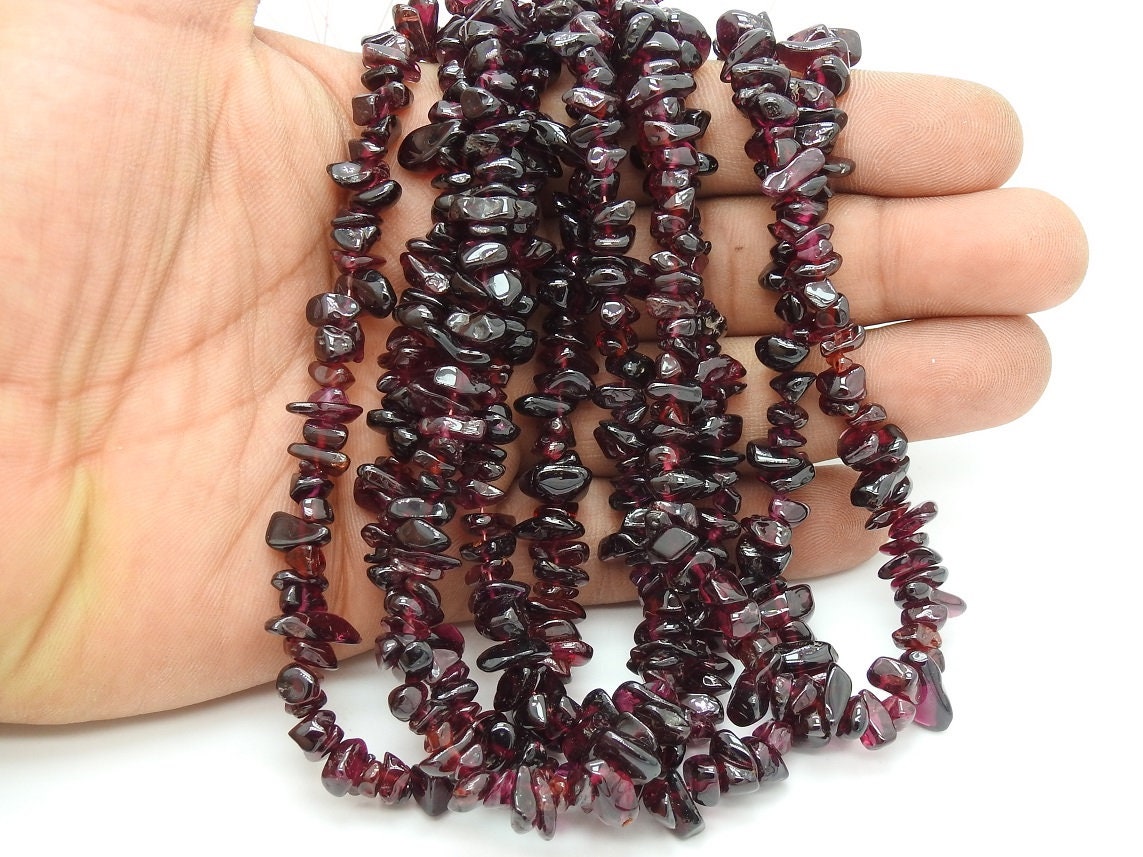 Natural Rough Garnet Beads Chips, Uncut Loose Raw Stone Lot, Wholesaler Craft Jewelry Making Supplies RB3