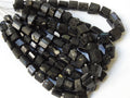 Black Tourmaline Natural Crystal Rough Bead-Nugget Loose Raw Stone-Minerals Gemstone-Wholesaler Supplies-8Inches Strand R2