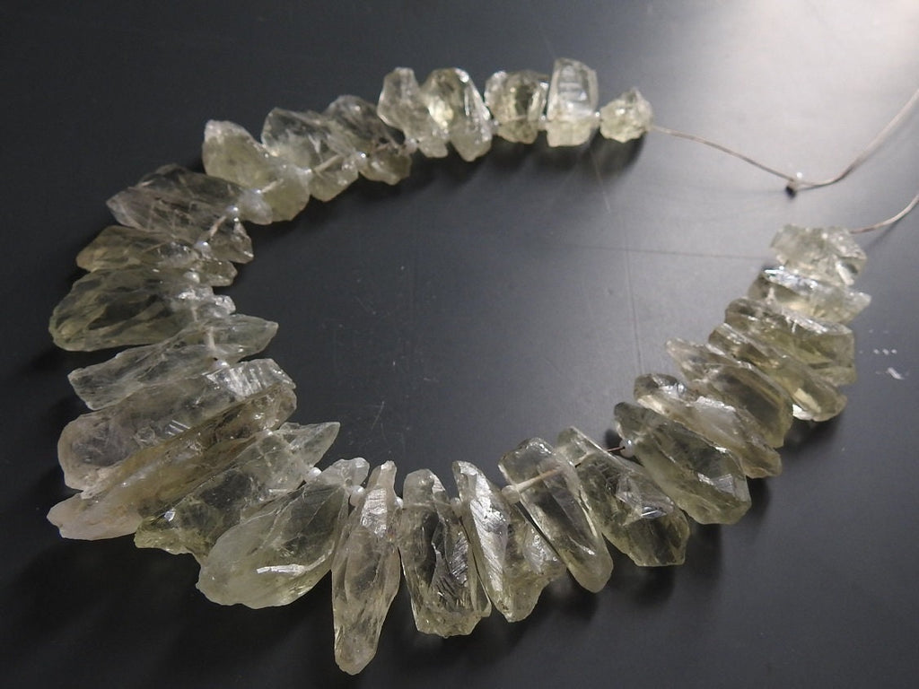 Green Amethyst Natural Crystal Rough Stick 10Inch 20X10To45X10MM Approx Wholesaler Supplies New Arrival Gemstone Jewelry Making Supply R-6