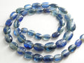 Blue Kyanite Tumble Nuggets-Smooth Polished-Oval Shape-16Inches Strand 11X8To6X5MM Approx-For Making Jewelry-Natural Stone PME-TU1