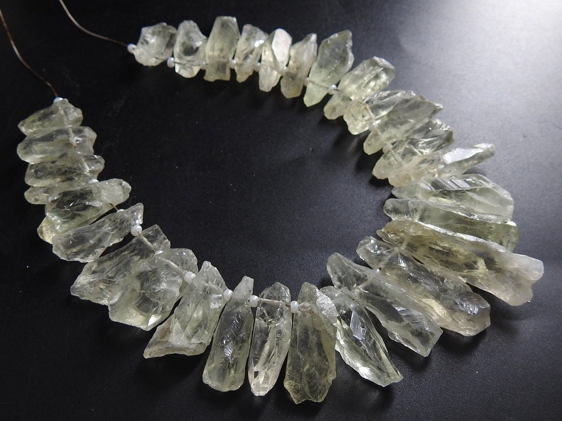 Green Amethyst Natural Crystal Rough Stick 10Inch 20X10To45X10MM Approx Wholesaler Supplies New Arrival Gemstone Jewelry Making Supply R-6
