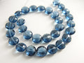 Faceted Quartz Coin Shape Beads 8X8MM 8 Inches Strand Clear Crystal Flat Round Disc Loose Bead Wholesale Supplies for DIY Jewelry Making