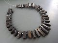 Black Tourmaline Natural Crystal Rough Stick 10Inches 25To10MM Approx Loose Raw Stone For Jewelry Makers R6