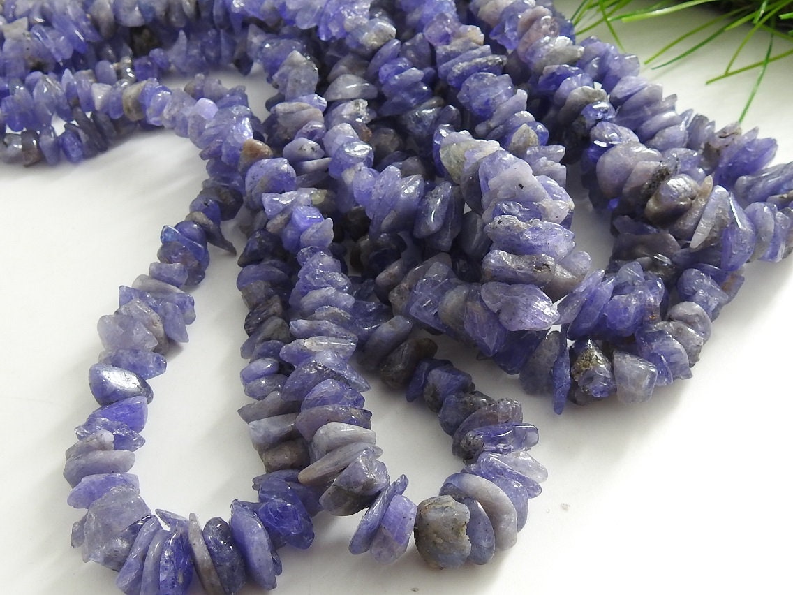 Natural Rough Tanzanite Beads Chips, Polished Nugget Loose Raw Stone Strand, New Arrival Wholesaler Supply 15-6mm RB7