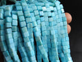 Blue Indian Opal Smooth Cube Beads 6mm Approx Box Cuboid Shape 16Inch Strand New Arrival Wholesale Price Loose Gemstone for Jewelry Supplies