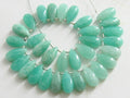 Natural Amazonite Smoothly Polished Teardrop Beads 10Pc Pack 15x7mm Wholesale Gemstone Supplies New Arrival Briolette Drop Pendant DIY