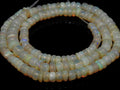 Australian Opal Multi Fire Smooth Roundel Beads/18Inches 4To7MM Approx/For Making Jewelry/Wholesaler/Supplies/Natural Stone/WM