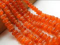 Carnelian Smooth Roundel Bead 16Inches 4-7MM Approx For Making Jewelry Wholesaler Supplies New Arrival Natural Stone PME-B1