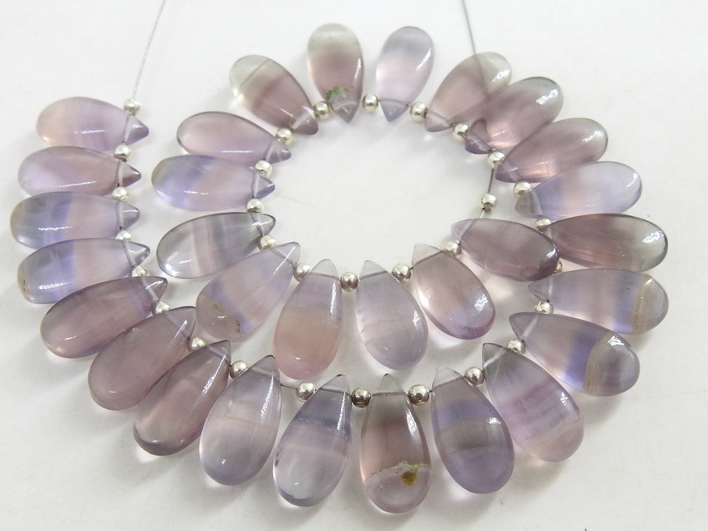 Fluorite Smooth Teardrop For Making Jewelry 10Piece 15X7MM For Making Jewelry Wholesaler Supplies Natural Stone PME-CY3