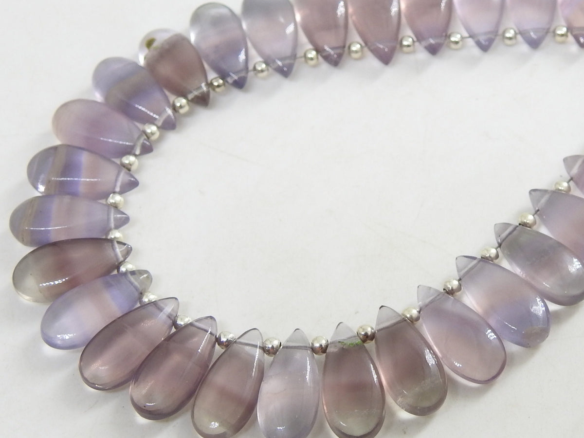 Fluorite Smooth Teardrop For Making Jewelry 10Piece 15X7MM For Making Jewelry Wholesaler Supplies Natural Stone PME-CY3