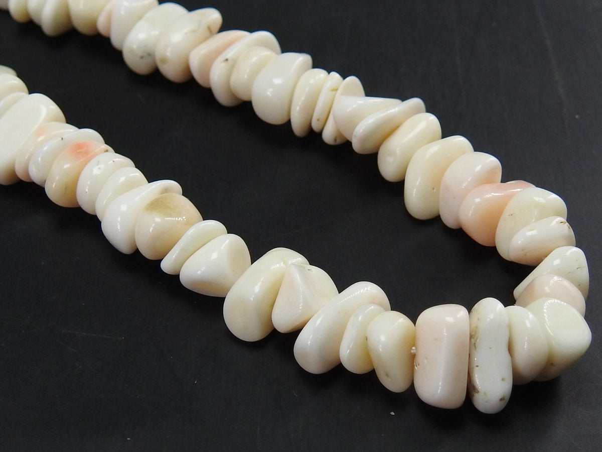 Natural White Coral Rough Beads Uncut Chip Nugget Loose Raw Stone 16 Inches Strand 5-10MM Wholesaler Jewelry Sourcing Supplies New Arrival