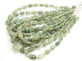 Green Kyanite Smooth Matte Polished Oval Shape Tumble Bead 8Inch Strand 6-10MM Long Approx Wholesaler Supplies Natural Stone TU1