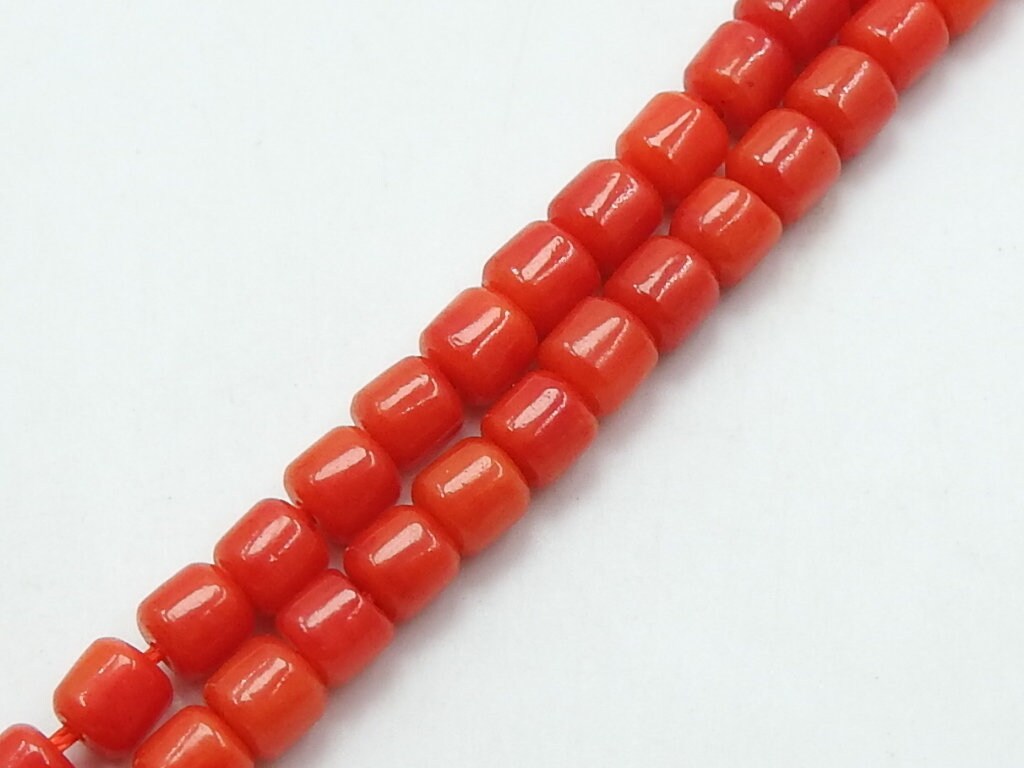 3mm Coral Beads Smooth Tire Shape Rondelle Wheel Gemstone Beads 16 Inch Strand Natural Coral Spacer Beads Wholesale Jewelry Supplies