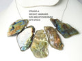 Natural Labradorite Rough Slice Multi Fire Loose Gemstone Wholesale | Flashy Labradorite Slab For Jewelry Making Supplies | Polished Crystal