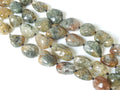 Natural Rutile Quartz Smooth Tumble Nugget Beads 8 Inch Strand Loose Gemstone Wholesaler Supplies New Arrival for DIY Jewelry Making Craft