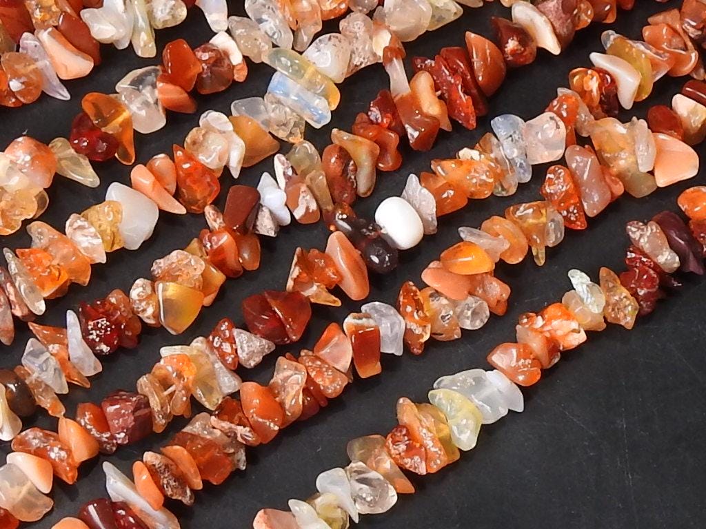 Mexican Opal Bead-Polished Rough-Uncut Chip Nugget-34Inch Strand 4-5MM Approx-Wholesaler Supplies-New Arrival-Natural Stone MS-EO2