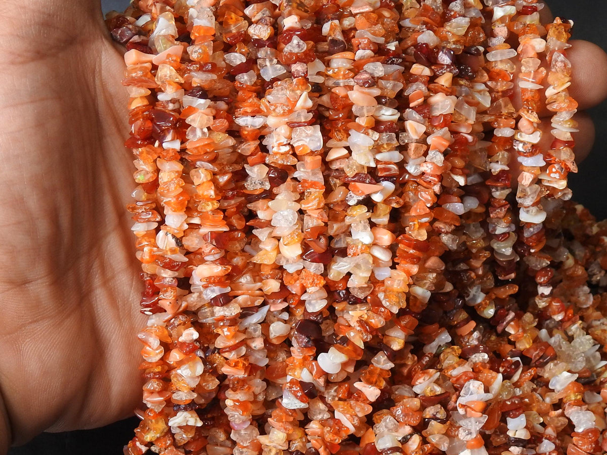 Mexican Opal Bead-Polished Rough-Uncut Chip Nugget-34Inch Strand 4-5MM Approx-Wholesaler Supplies-New Arrival-Natural Stone MS-EO2