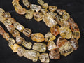 Scapolite Polished Rough Tumble Nugget, Healing Stone, 8Inch Strand, 5-10MM Long Approx, Jewelry Making Supply, Natural Gemstone Crystals R6