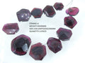 Rhodolite Garnet Faceted Fancy Shape Cabochon Briolette Handmade Loose Stone For Making Jewelry Natural Component Wholesale BR5