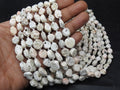 White Coral Natural Polished Rough Tumble-Loose Raw Stone-16Inches Strand 7X7To15X10MM Approx-Wholesaler Supplies-New Arrival WM-CR1