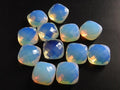 10 Pcs Quartz Cushion Cut Faceted Beads 12x12mm – Supplies for Jewelry Making