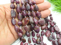 Natural Pink Tourmaline Smooth Polished Tumble Nugget Beads 8x5-16x12mm Organic 8 Inch Strand Loose Gemstone for Handmade Jewelry Making TU5