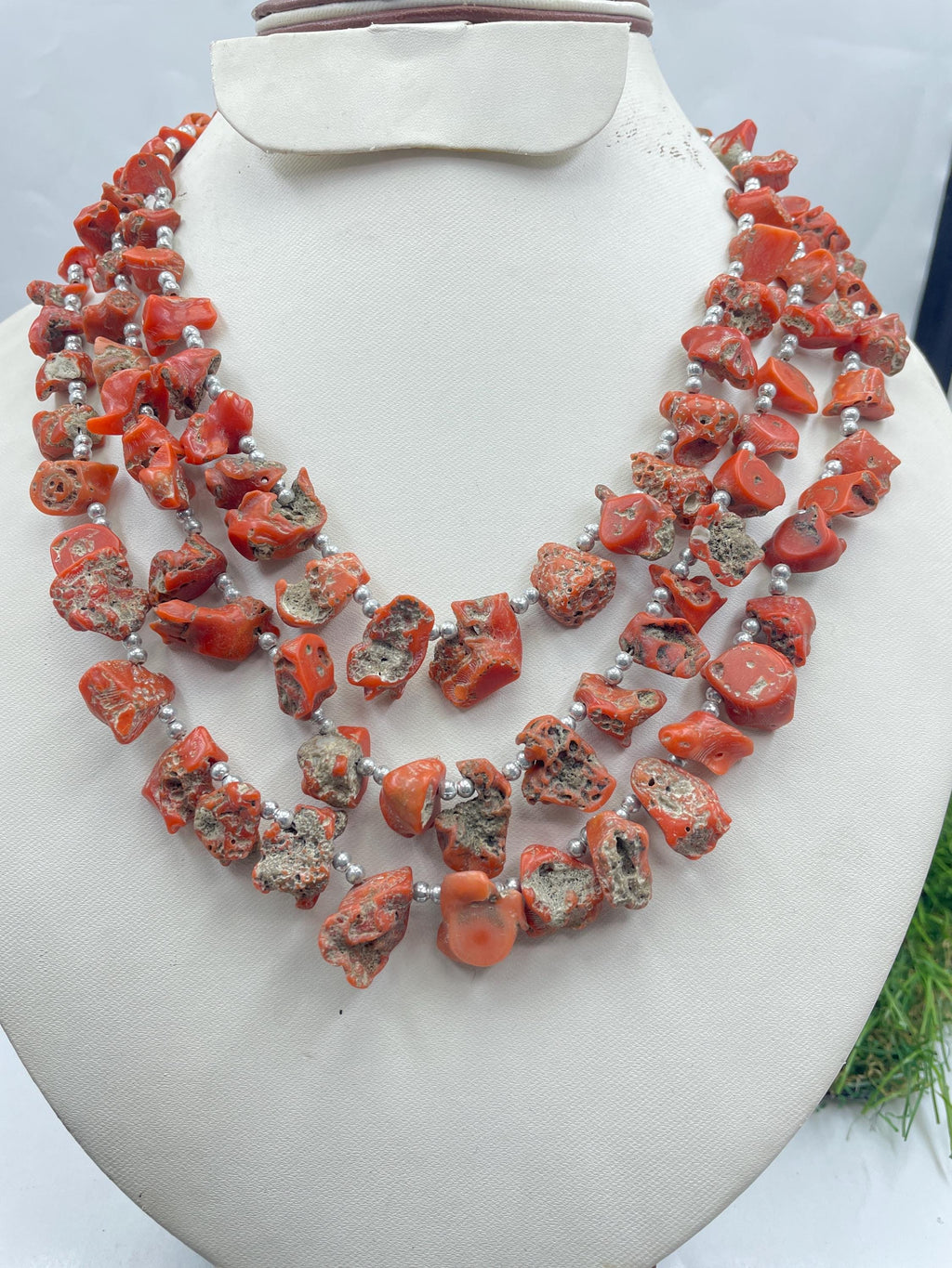 Natural Red Coral Rough Polished Slice Briolette Beads 15-10mm Graduated 14 Inch Strand Loose Gemstone for Handmade Jewelry Making Supplies
