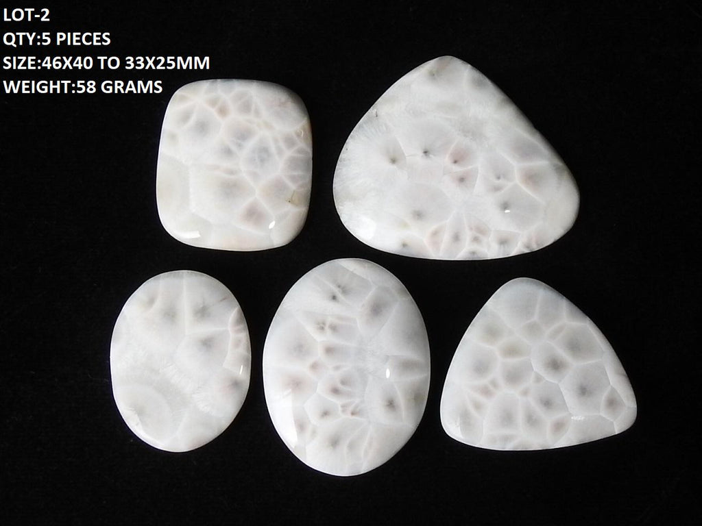 Rare Pink Thomsonite Cabochon, Natural Loose Larimar Crystal for Metalsmithing DIY Jewelry