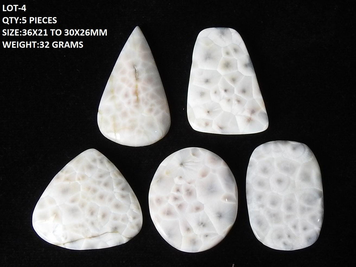 Rare Pink Thomsonite Cabochon, Natural Loose Larimar Crystal for Metalsmithing DIY Jewelry