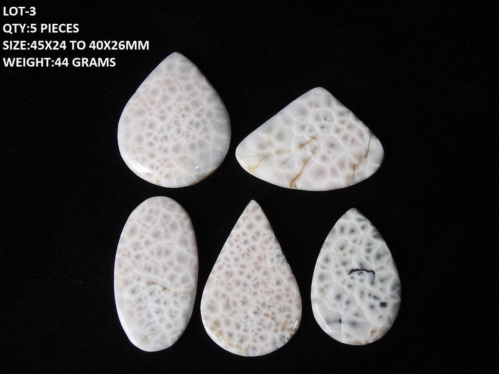 Rare Pink Thomsonite Cabochon, Natural Loose Larimar Crystal for Metalsmithing DIY Jewelry