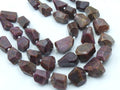 Natural Ruby Faceted Tumble Beads Strand 10 Inch | 15X12 to 10X8mm Gemstone Wholesale Price